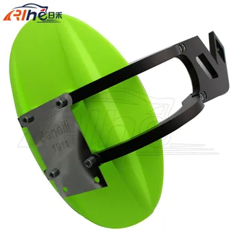 Green color motorcycle cnc aluminum mudguard fender motorcycle rear fender 3 colors for benelli BN300 600