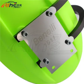 Green color motorcycle cnc aluminum mudguard fender motorcycle rear fender 3 colors for benelli BN300 600