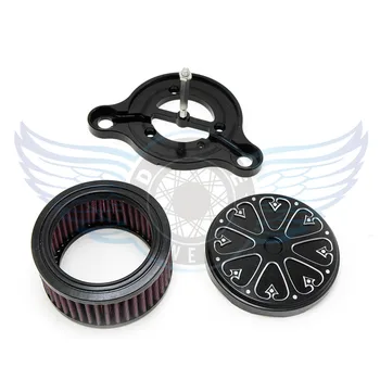 Motorcycle accessories Air Cleaner Intake Filter System Kit black color For Harley-Davidson Sportster 883R XL883R 2005