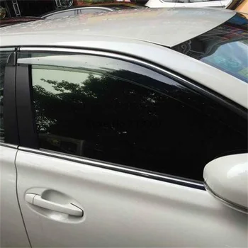 For Ford EDGE 2011 2012 2013 2016 Window Visor Vent Shades Sun Rain Deflector Guard Awnings Car Styling Accessories