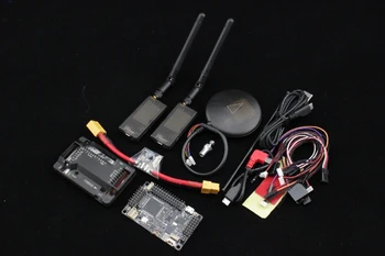 Side pin APM2.8 APM Flight Controller + Ublox NEO M8N 8N GPS Compass with Power Moudle+Mini OSD 915 / 433 Telemetry Kit