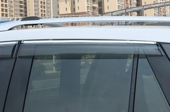 For MAZDA 3 AXELA Sedan 2016 Window Visor Vent Shades Sun Rain Deflector Guard Awnings Car Styling Accessories