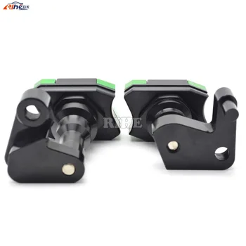 Motorcycle cnc Left and Right Frame Slider Anti Crash Pads Engine Case Sliders Protector For Kawasaki Ninja ZX10R 2008 2009 2010