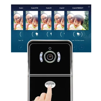 Wifi Doorbell Doorphone With 720P Camera Video Intercom Wireless IP Door Phone Door Bell Interphone Visiophone Motion Detection