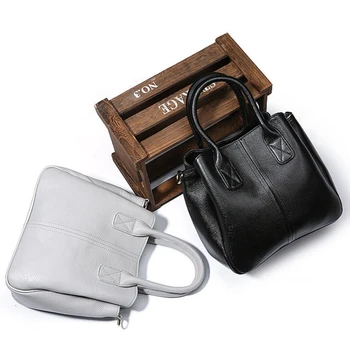 2017 genuine leather Handbag for Women Pure colour Ladies crossbody bags wearproof women shoulder casual style messenger Bags
