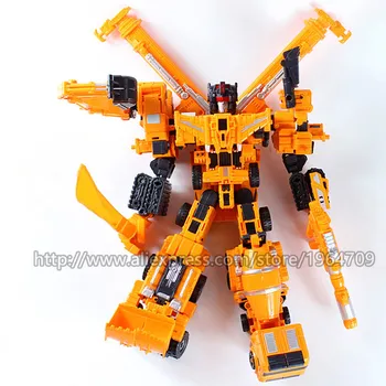 42CM Devastator Big Size Transformation Classic Toy Boy Action Figures Robot Model Constructions Anime Engineering Vehicle Gift