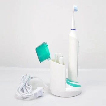 YASI FL-A12 Ultrasonic Vibration Rechargeable Electric Power Teeth Care Toothbrushes With Three Brush Head 5 Mode Protection