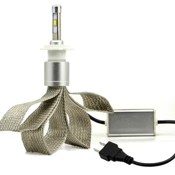 TIROL 2PCS LED Headlight Bulbs 40W 4800LM Headlight Kit Beam Bulbs 6000K High Power White Car Light SourceH1H3H4H7H8H9/9005/9006