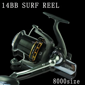 TOP class reel fishing  8000size 14BB surf fishing reels Sea FIshing reels