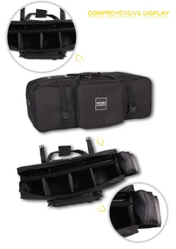 HPUSN Studio light Stands Large Carrying Bag Photo Video Kit 110cm Photography flash lighting kit umbrella softbox case