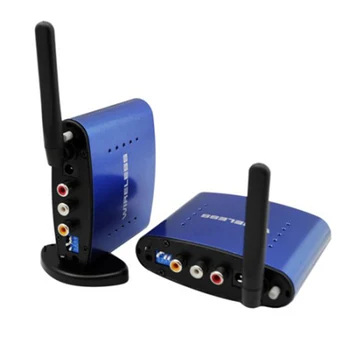 PAT530 200M 5.8Ghz Digital STB Sharing Device Audio Video Wireless AV Transmitter Receiver For DVD DVR IPTV CCTV 5.8G Extension