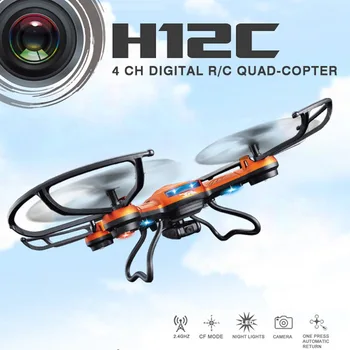 Jjrc H12c Rc Drones With Camera Hd Rc Quadcopters With Camera Flying Camera Helicopters Remote Control Dron Professional Drones