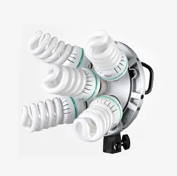 Godox TL-5 5 in1 Multi-Holder Bulb Lamp Head Tricolor Light Camera Photography Studio