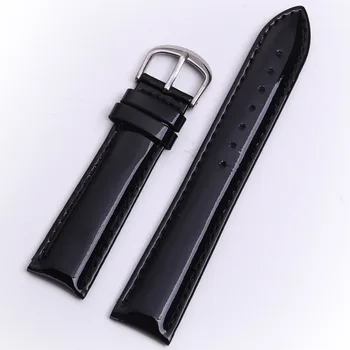Genuine Leather Calfskin Patent Leather Watchband For Women in Different Colors 12mm 14mm 16mm 18mm 20mm
