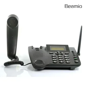 GSM850 900 Wireless Fixed Telephone With SIM Card For Home Office Bussiness Support Handfree Caller ID Radial Telefone Black