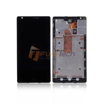 5PCS Original LCD Digitizer For Nokia Lumia 1520 N1520 LCD Screen With Touch Screen Digitizer+Frame Assembly Free DHL Shipping