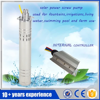 DC Brushless Solar Water Pump 24V 3000L/H Submersible Pump/PV Fountain Pump with