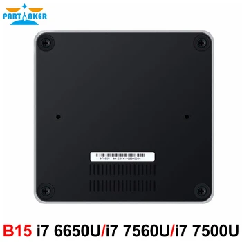 Windows 10 DDR4 Nuc NGFF SSD 5G AC Wifi Bluetooth HTPC HDMI Mini DP Mini PC with Cooling Fan Intel Core i7 6650U 7560U