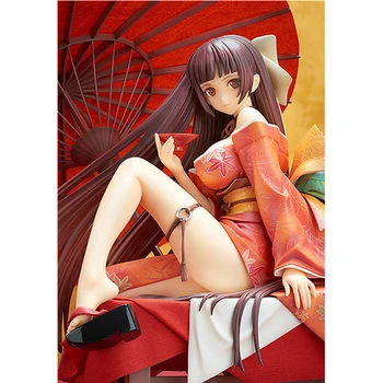 Japan Anime A Pretty Kimono Girl Action Figure 19CM PVC Model Toy Finished Goods Collection Figure Doll Toys SS0078