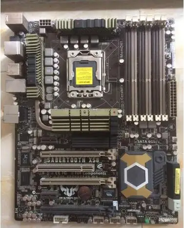 Original motherboard for SaberTooth X58 LGA 1366 DDR3 for Core i7 Extreme/Core i7 24GB x58