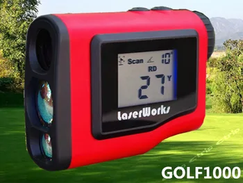 Golf laser rangefinder 1000m handheld laser rangefinder monocular golf scope measurement speed angle measurer waterproof 1000m