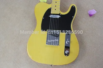 Wholesale F TL Ameican Art signature TL yellow Electric guitar