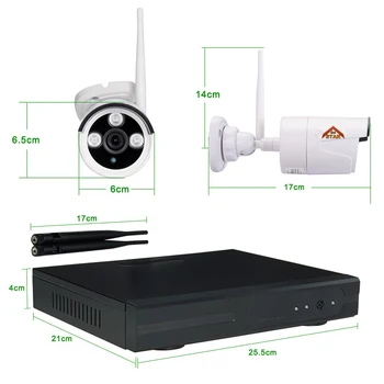 Stardot Wifi CCTV System 960P HD 4CH Wireless NVR kit HDD Outdoor IR Night Vision IP Wifi Camera Security System Surveillance