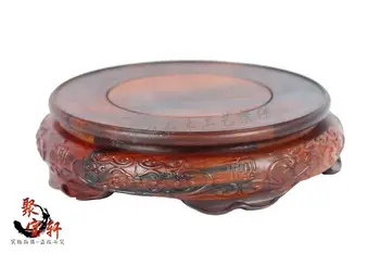 Rosewood carving rosewood base of Buddha carving handicraft stone furnishing articles household act the role ofing is tasted
