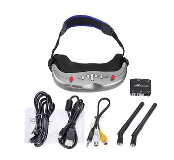 Original Boscam GS923 Wireless Video Glasses FPV Goggles with 5.8G Dual Diversity32CH Receiver for Quadcopter Aerial Photography