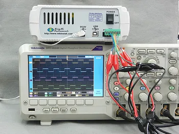 Digital Dual-channel MHS-5200P+ DDS Arbitrary waveform generator Function signal Signal generator 6MHz Amplifier