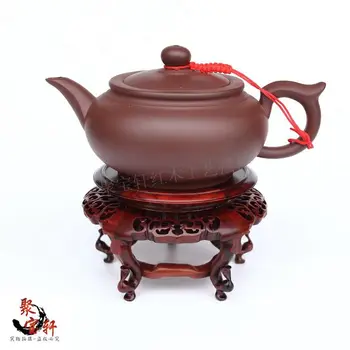 Red acid branch wood household act the role ofing is tasted handicraft furnishing articles vase flowerpot circular base