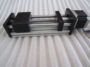GGP 1610 600mm ball screw Sliding Table effective stroke Guide Rail XYZ axis Linear motion+1pc nema 23 stepper motor