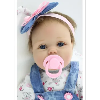 50 CM Silicone Reborn Baby Dolls Educational Toys for Kids,New Style Reborn Baby Newborn Dolls with Clothes