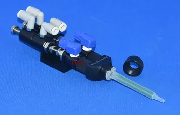 FHIS-1919AB3 thimble style double liquid dispensing valve (mixing tube connected MA series)