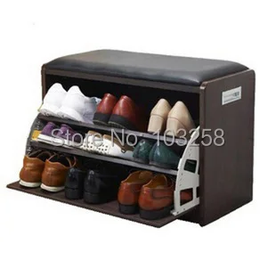 Shoe Racks hallway shoes-changing bench Japanese Porch Shoe Ark Tipping Bucket Shoebox Export Furniture Size M
