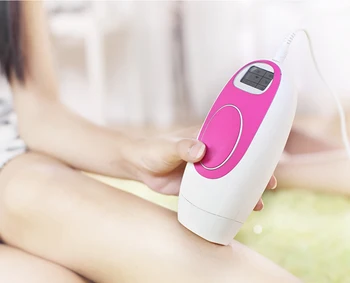 1Pcs Hottest Permanent Laser Hair Removal Pink IPL Hair Removal 300,000 Pulses Home Laser Epilator