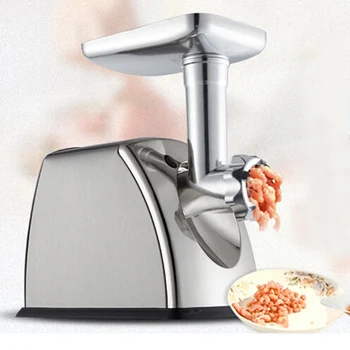 VOSOCO meat grinder Multifunctional electric automatic Stainless steel meat grinder sausage vegetable household and commercial