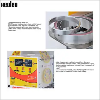 XEOLEO Professional Automatic Bubble tea machine Commercial Full-Automatic Cup sealing machine cup sealer for 9.5cm cup