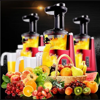 VOSOCO Juicer Home desktop Juicer Slow Juicer Fruit Vegetable Low Speed Juice Extractor soya bean milk machine