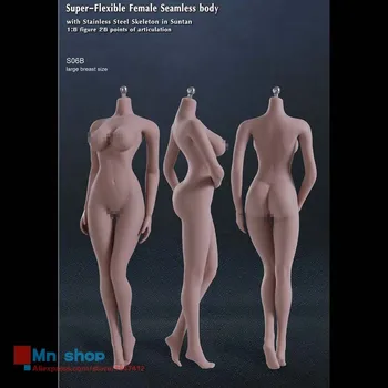 Sexy Phicen Doll 1/6 Super-Flexible Female Seamless Nude Body Figure with Stainless Steel Skeleton Suntan S02A/S06B/S09C/S12D