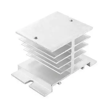 10 PCS Aluminum Alloy Heat Sink for Solid State Relay SSR-25DA Heat Dissipation