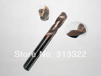 6.8mm (6.8D*60L) Micro grain solid Tungsten carbide CNC Internal Cooling Drill Bits HRC50,Carbide Drill bits For Metal working