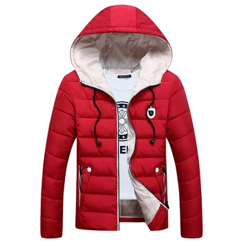 New Design Coat With Earphone Hot Selling Men Winter Hooded Coat Down Jackets for men Thick Warm Parkas Plus Size QH9367