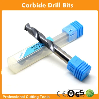 11.5mm (11.5D*75L) Micro grain solid Tungsten carbide naco coating CNC Twist Drill Bits,Carbide Drill bits For Metal working