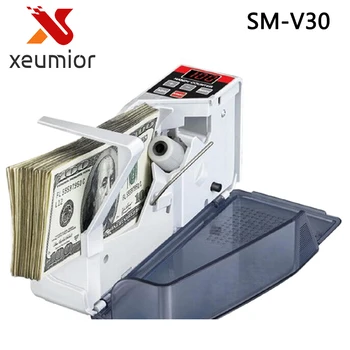 Mini Portable Bill Counter Multi Paper Currency Counting Handy Money Counter Value Counter Note Counter V30