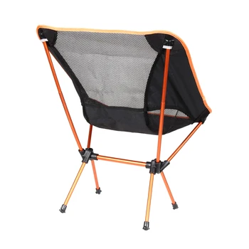 Portable Super Light Breathable Chair Folding Seat Stool Fishing Camping Hiking Beach Picnic Barbecue Chair CA1T