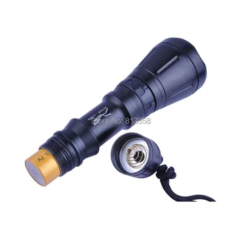 AloneFire DV09 3*CREE XM-L T6 5000LM LED Diving Flashlight Torch Brightness Waterproof 60m White Light LED Torch