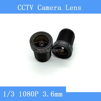 Factory direct surveillance camera lens M12 interfaces F2 fixed aperture 1080P 3.6mm CCTV lens