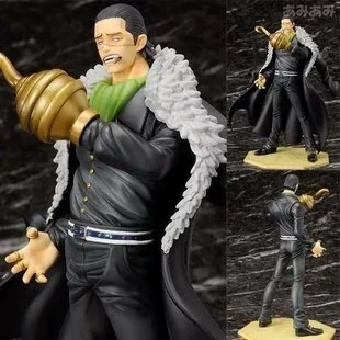 Classic Anime 26cm Sir Crocodile One Piece Anime Collectible Action Figure PVC Collection toys christmas gift