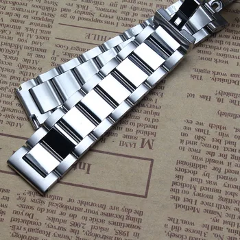 Watchband 18mm 20mm 22mm 24mm for common watches straighe end butterfly buckle watch accessories new fit smart hot